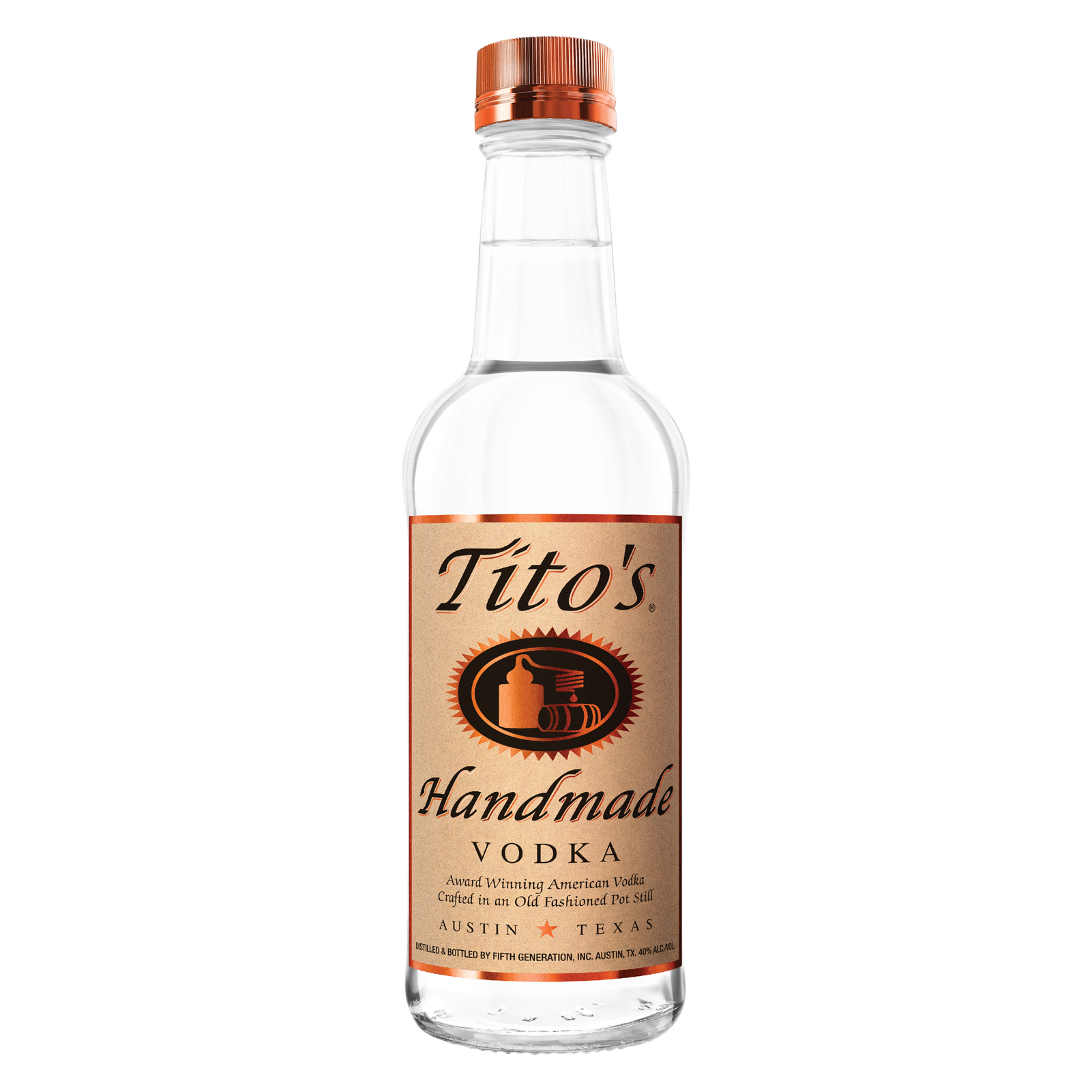 Tito's Handmade Vodka 375ml (80 Proof)
