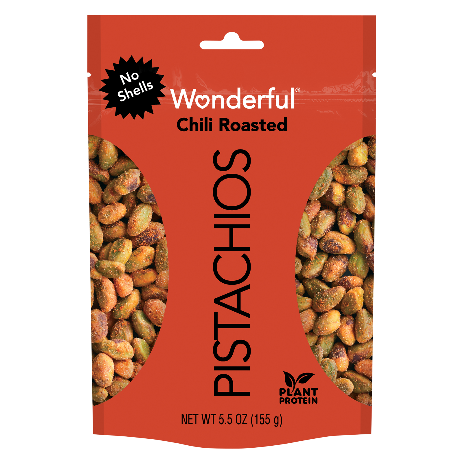 Wonderful Chili Roasted No Shell Pistachio 5.5oz