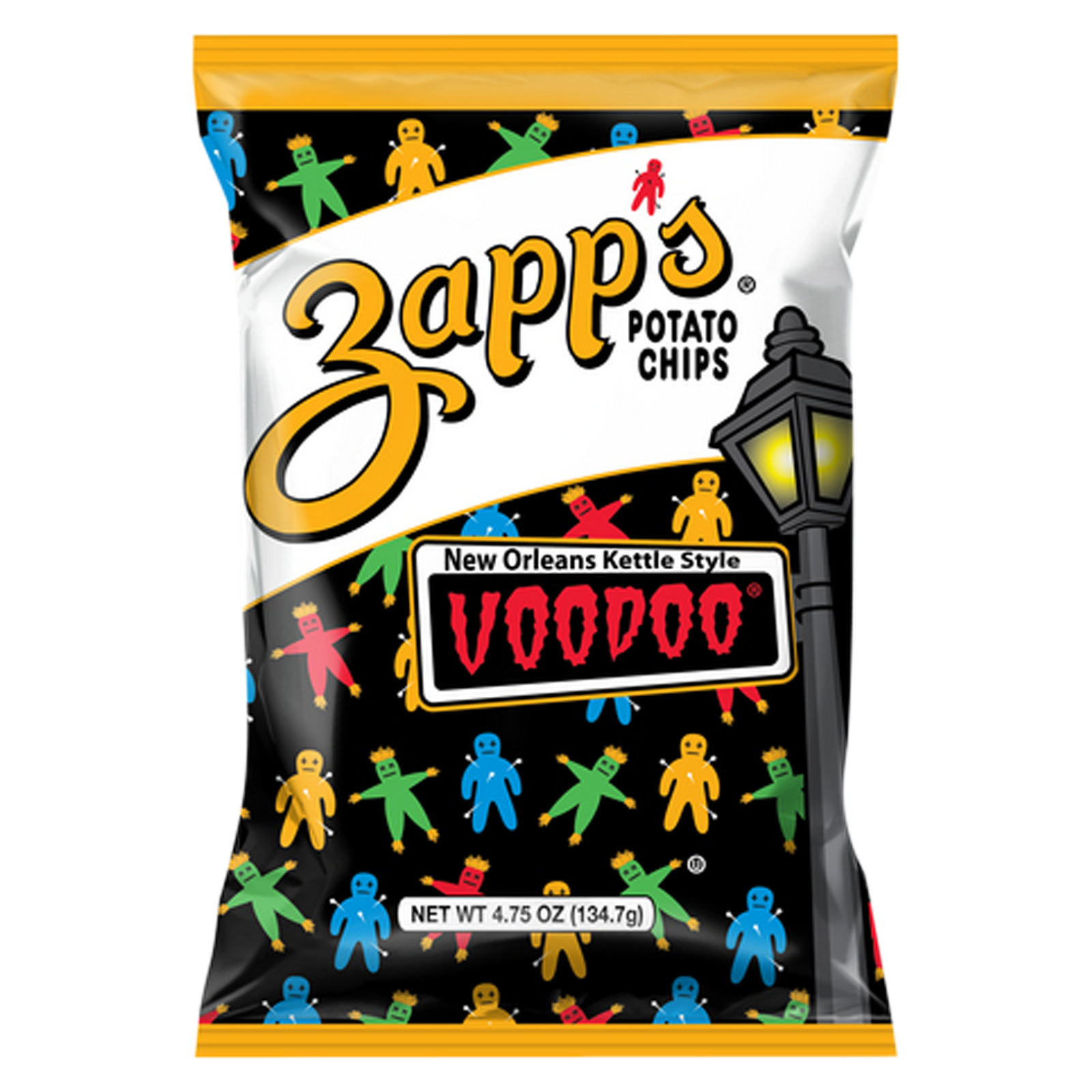 Zapp's Voodoo Kettle Potato Chips 4.75oz