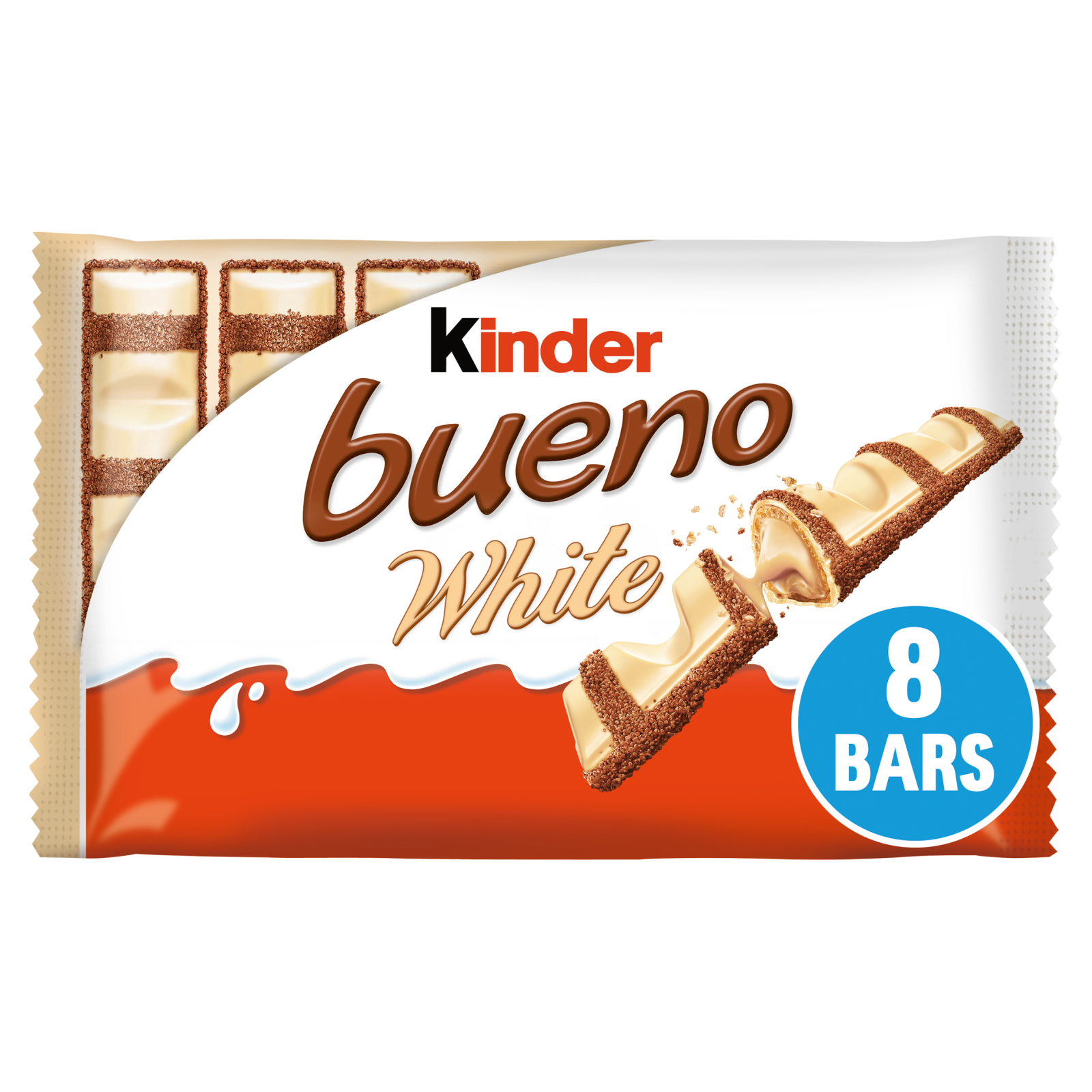 Kinder Bueno White Chocolate, 4 x 39g