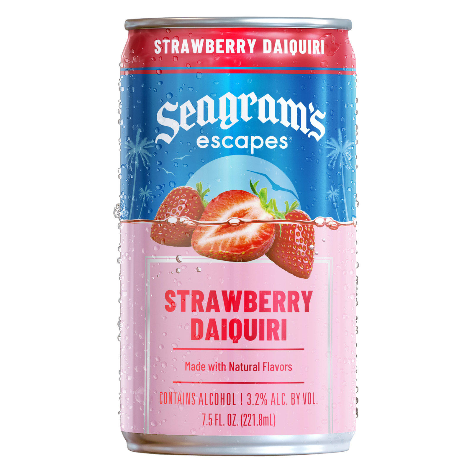 Seagram's Escapes Strawberry Daiquiri Single 7.5oz Can 3.2% ABV