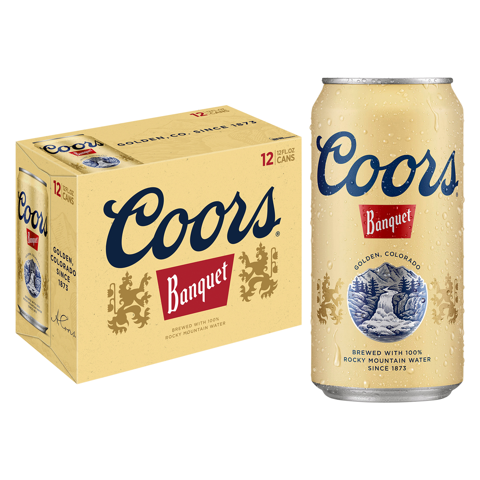 Coors Banquet 12pk 12oz Can 5.0% ABV