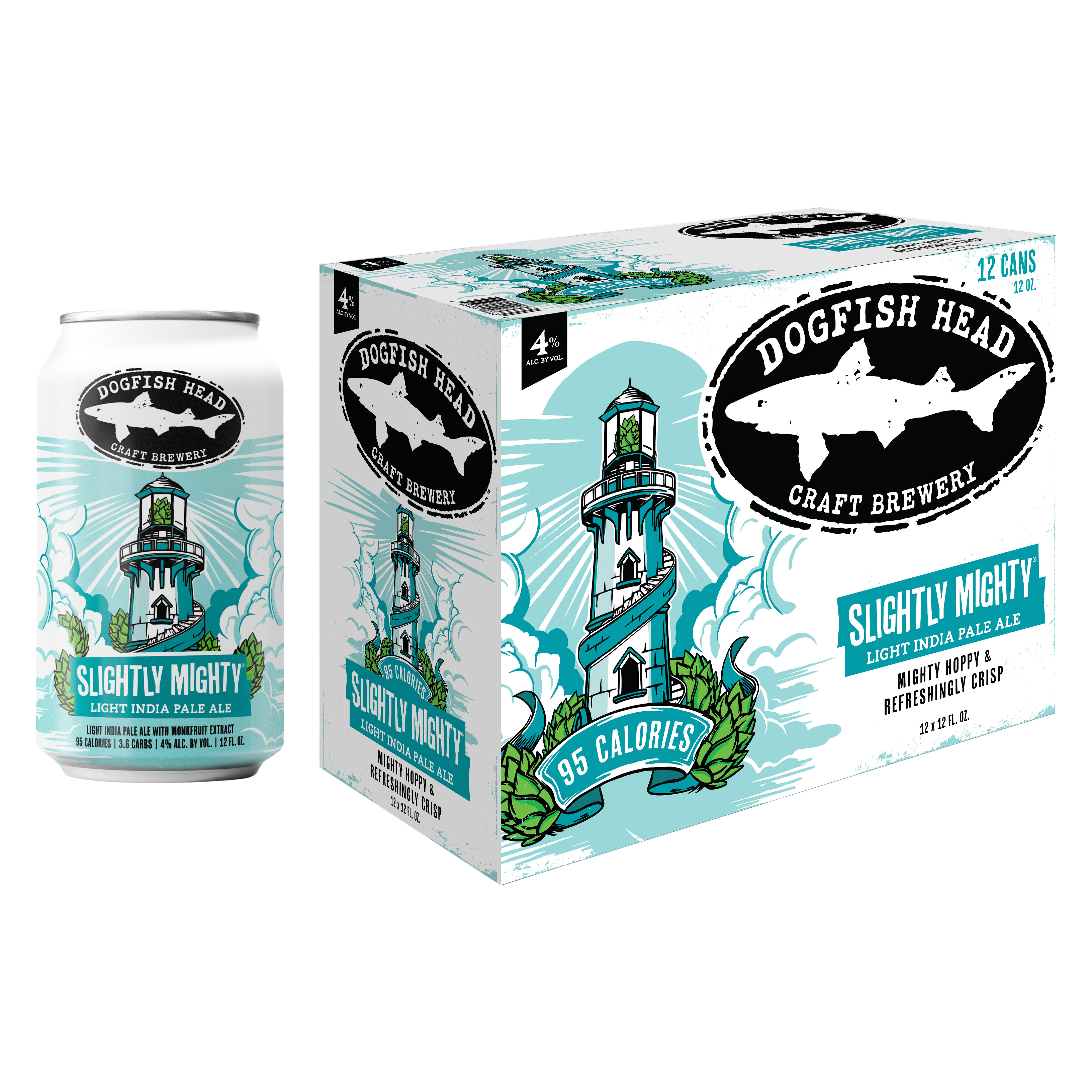 Dogfish Head Slightly Mighty Lo-Cal IPA Beer