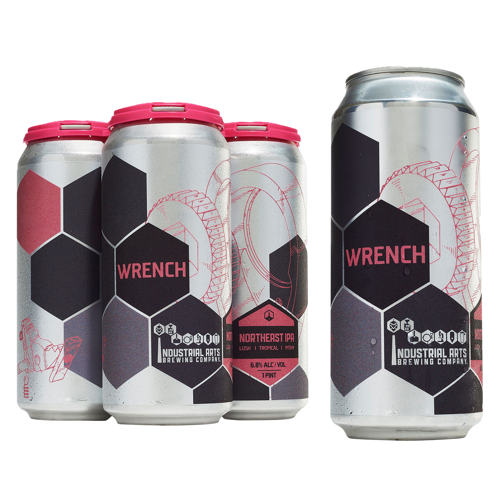 Industrial Arts Wrench 4pk 16oz Can 6.8% ABV