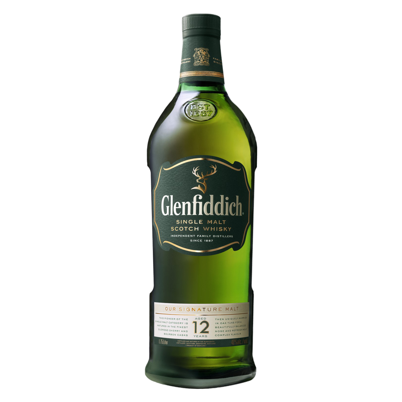 Glenfiddich 12 Yr 1.75L (80 Proof)