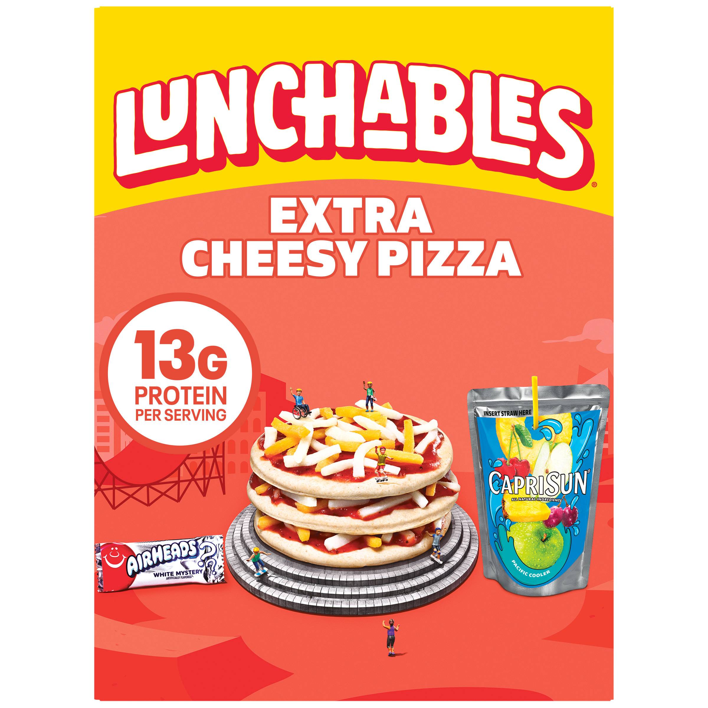 Lunchables Extra Cheesy Pizza Lunch Combinations with Capri Sun - 10.6oz