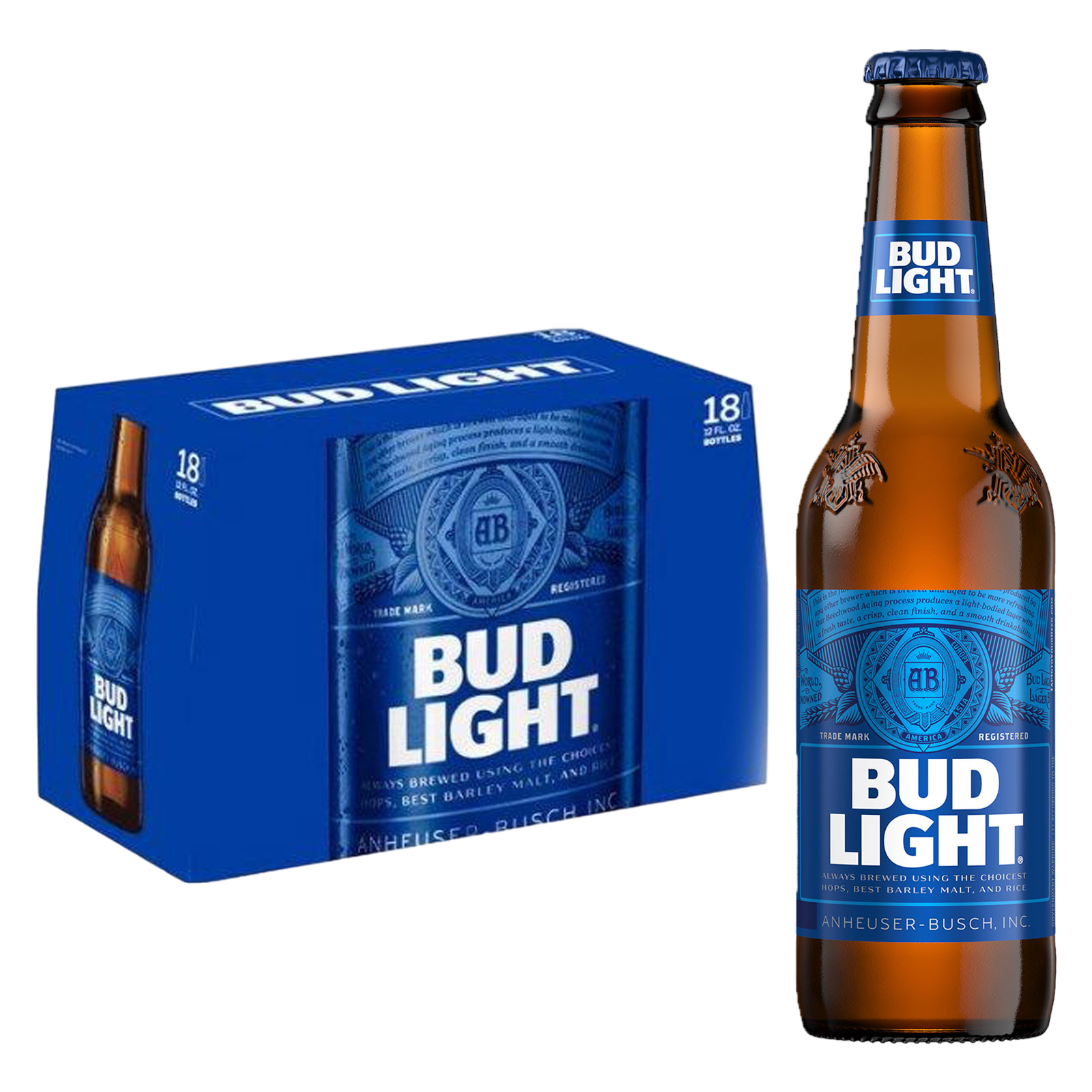 Bud Light 18pk 12oz Btl 4.2% ABV