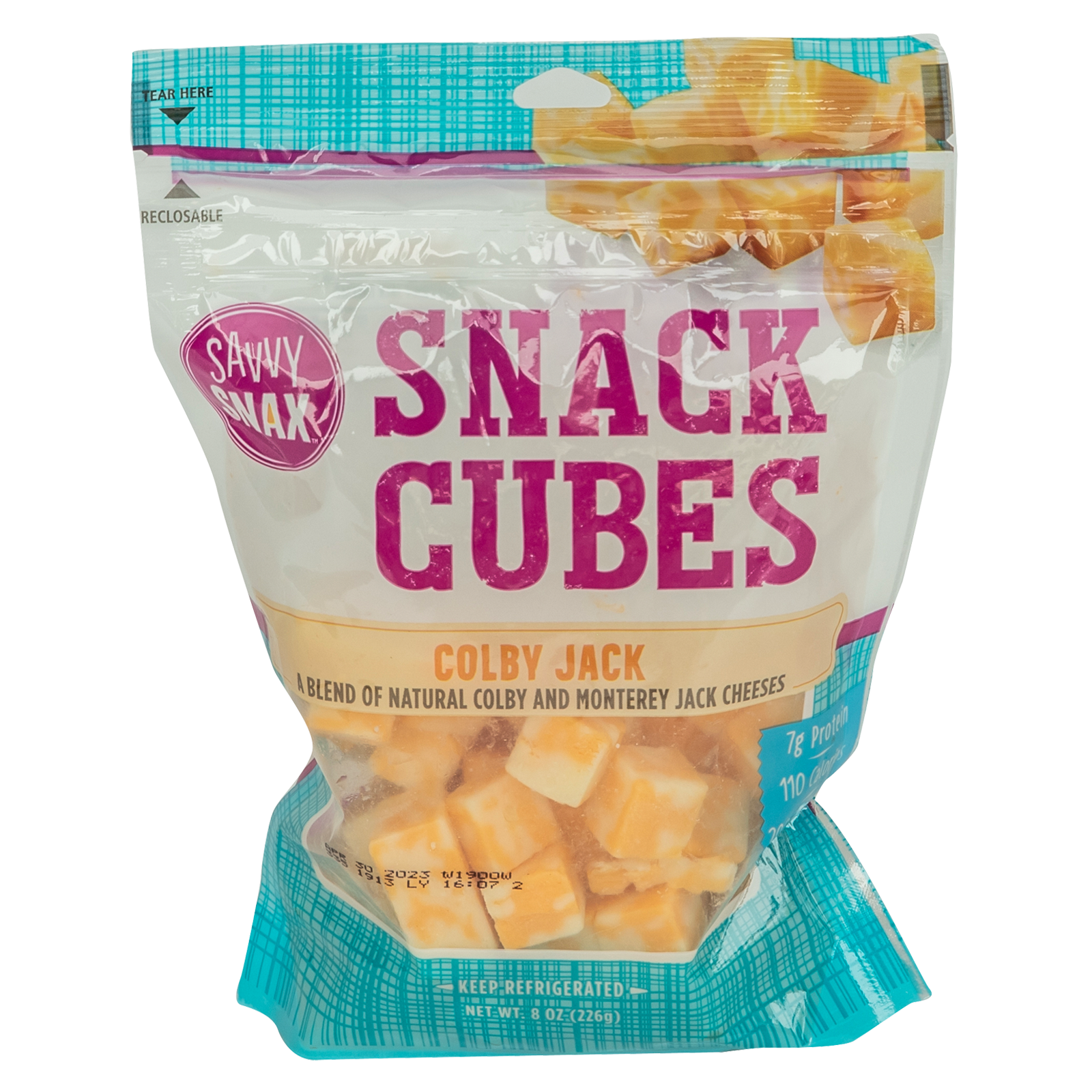Savvy Snax Colby Jack Snack Cubes - 8oz