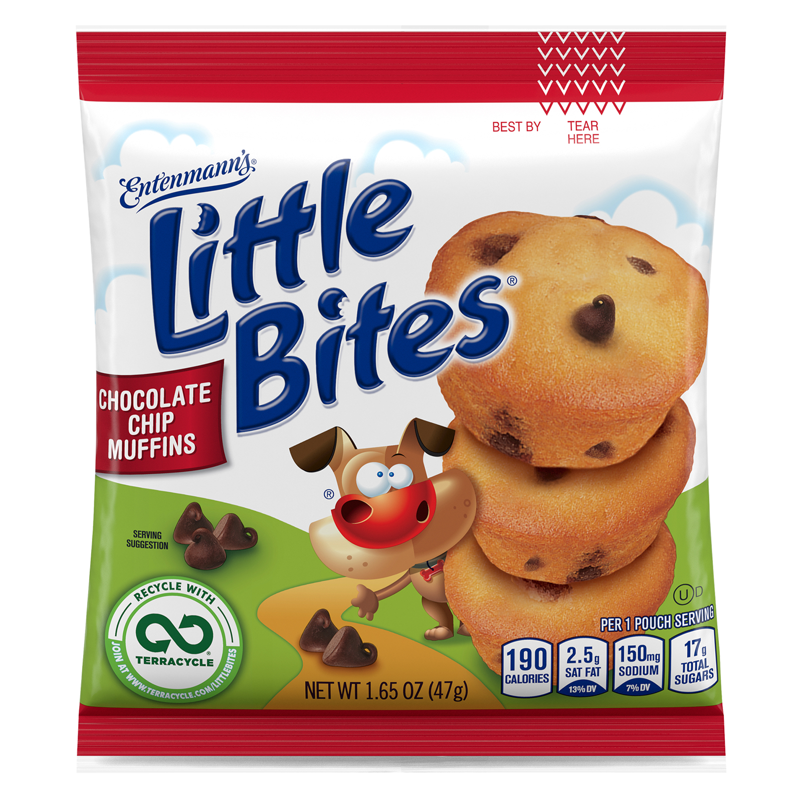 Entenmann's Little Bites Chocolate Chip Muffins 4ct