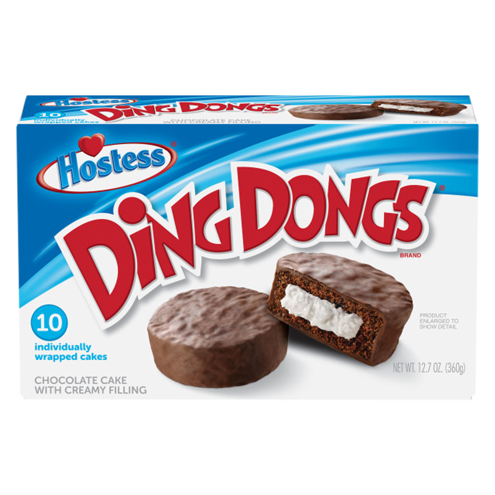 Hostess Chocolate Ding Dongs 10ct