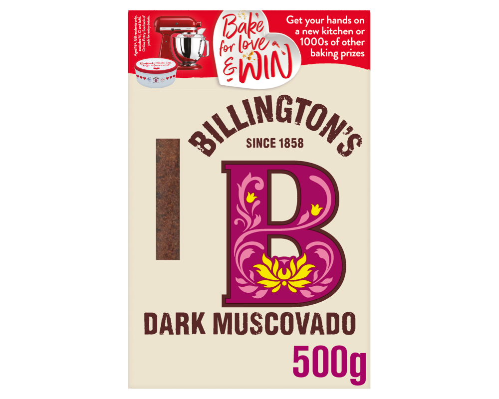 Billington's Dark Muscovado Sugar, 500g