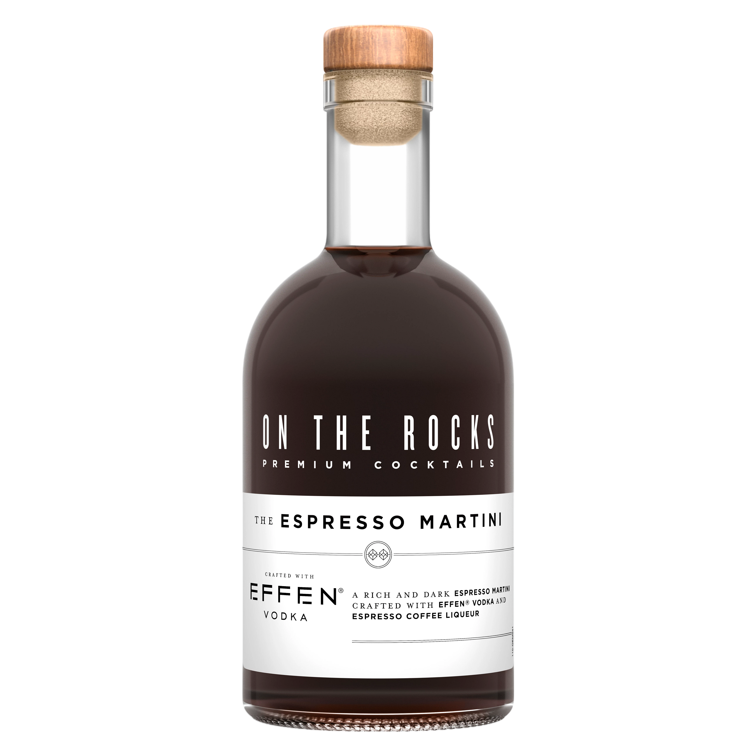 On the Rocks EFFEN Espresso Martini 375ml (40 Proof)