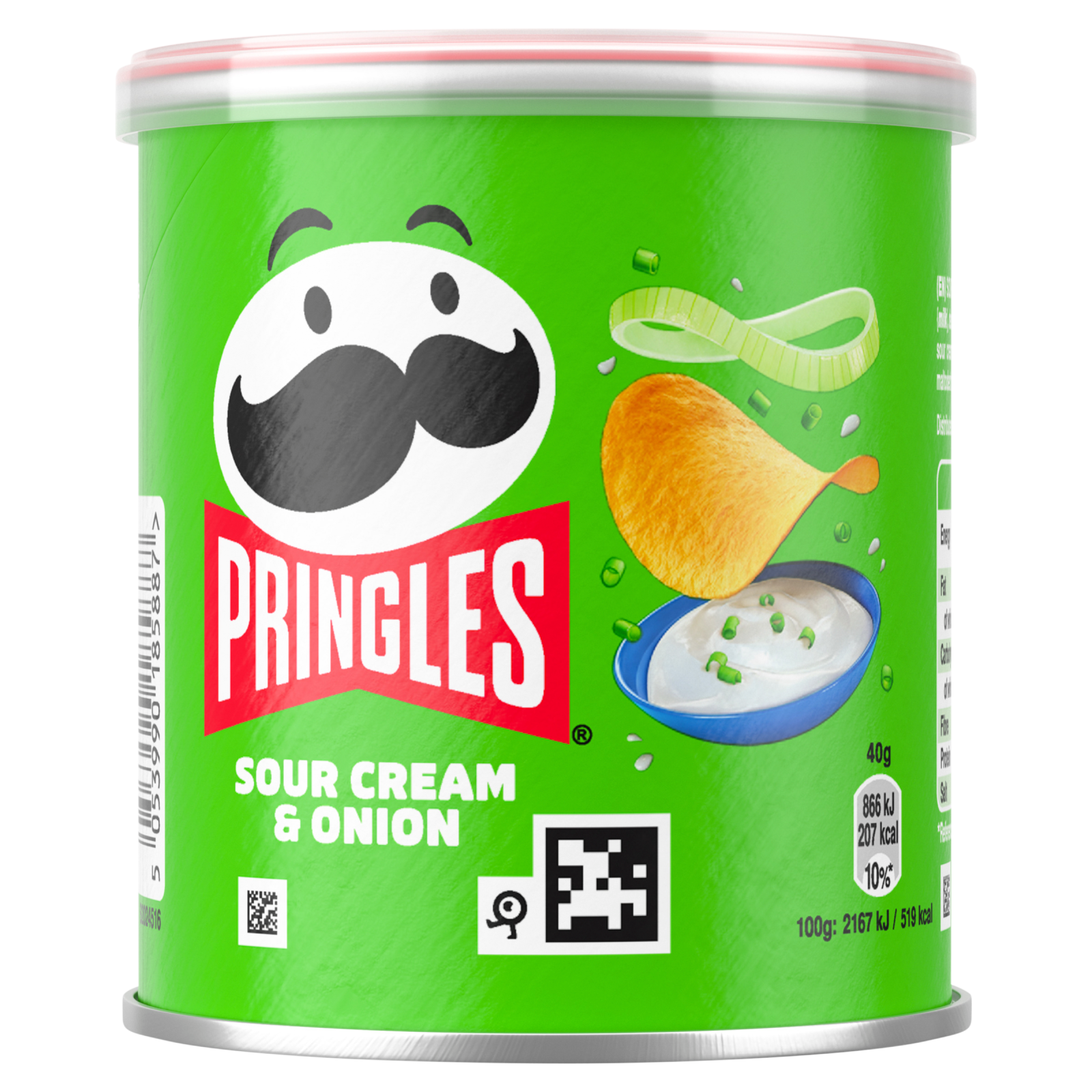 Pringles Sour Cream & Onion, 40g