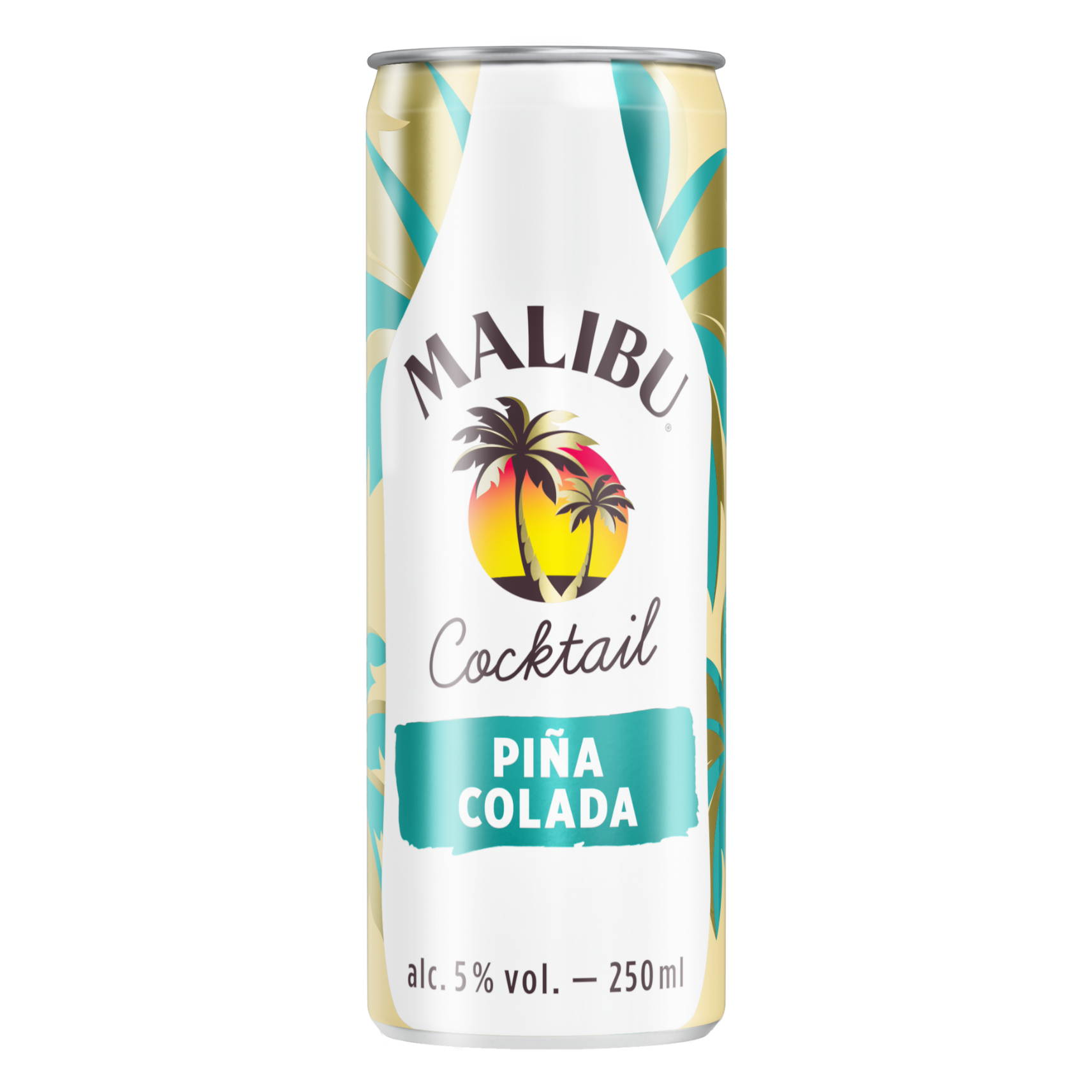 Malibu Pina Colada Cocktail, 250ml