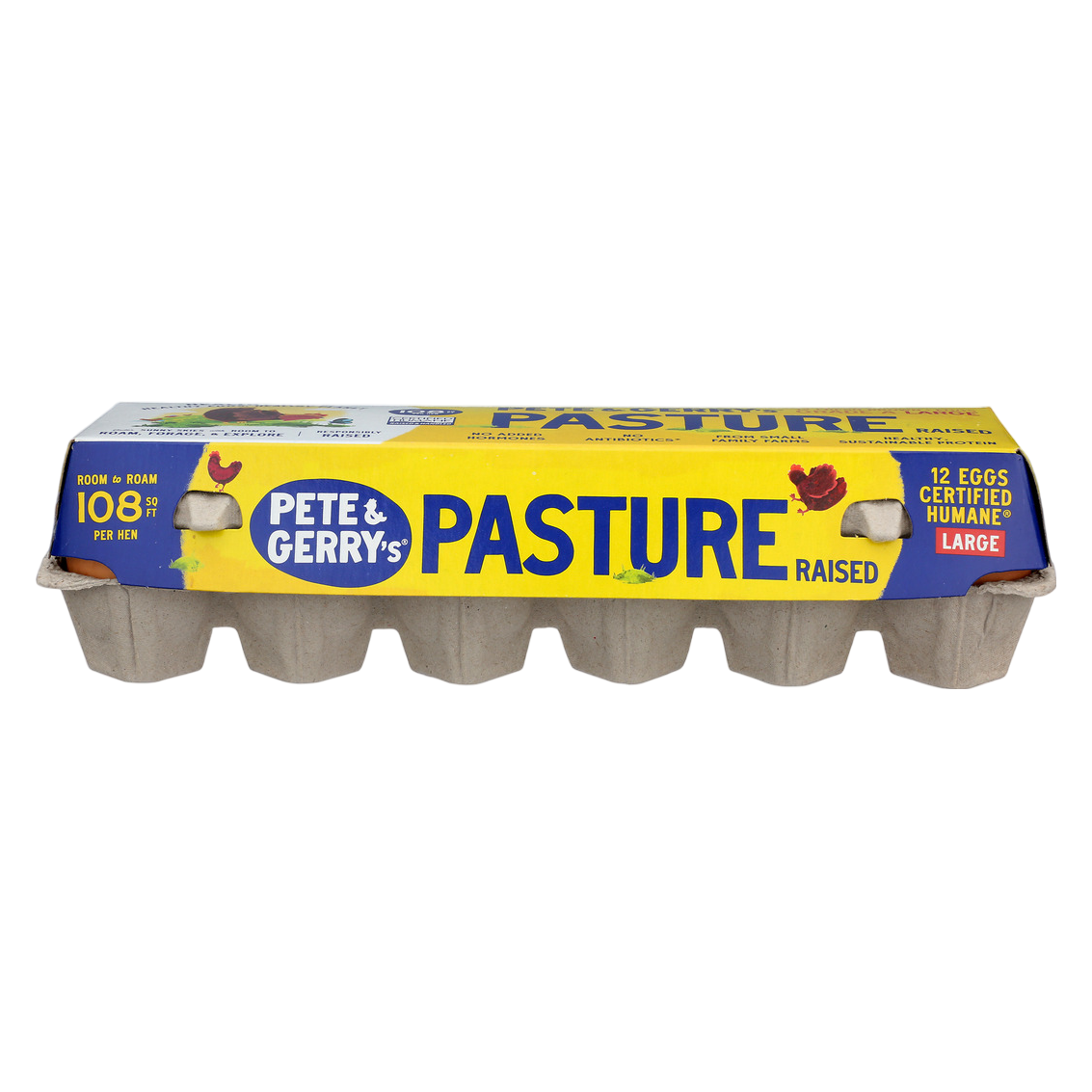 Pete & Gerry's Pasture-Raised Eggs - 12ct 