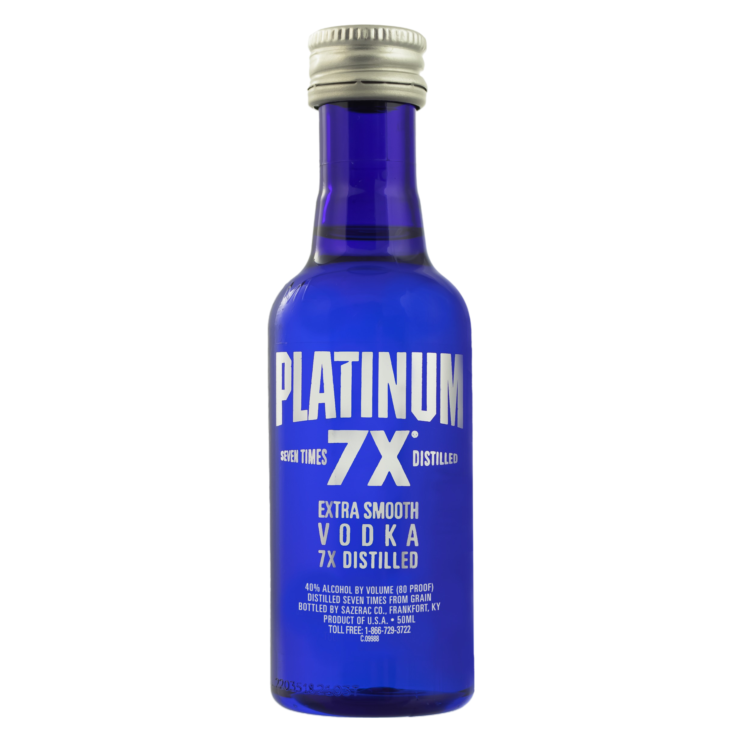 Platinum 7X Vodka 50ml (80 Proof)
