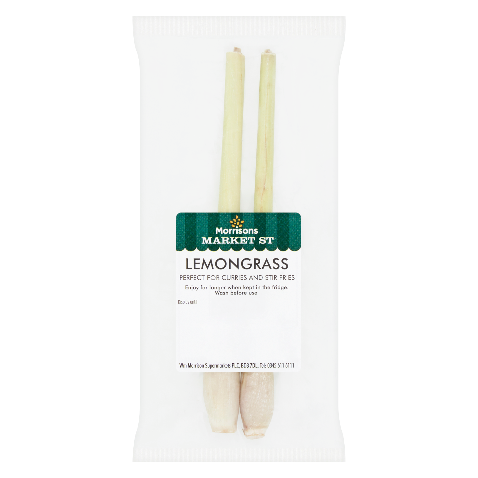 Morrisons Fresh Lemongrass, 2pcs