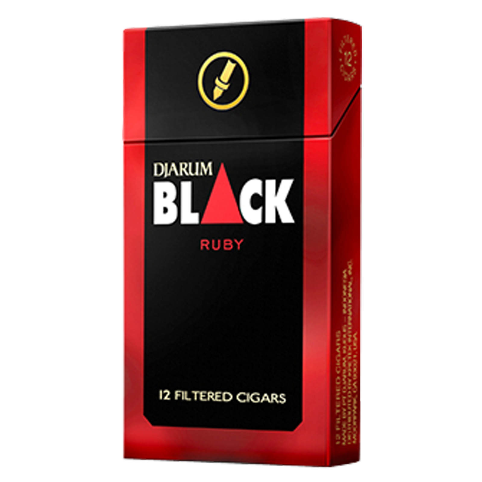Djarum Black Ruby Filtered Cigarillos 12ct