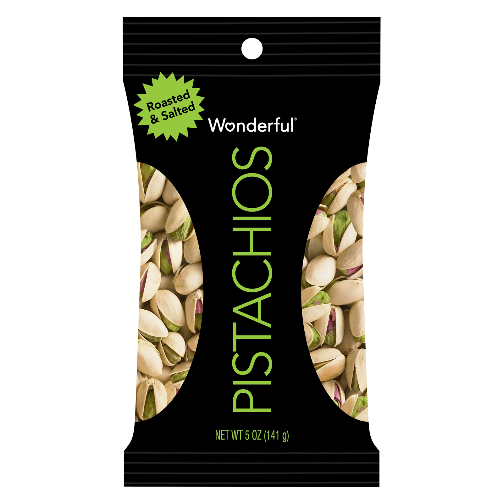 Wonderful Shelled Roasted & Salted Pistachios 5oz